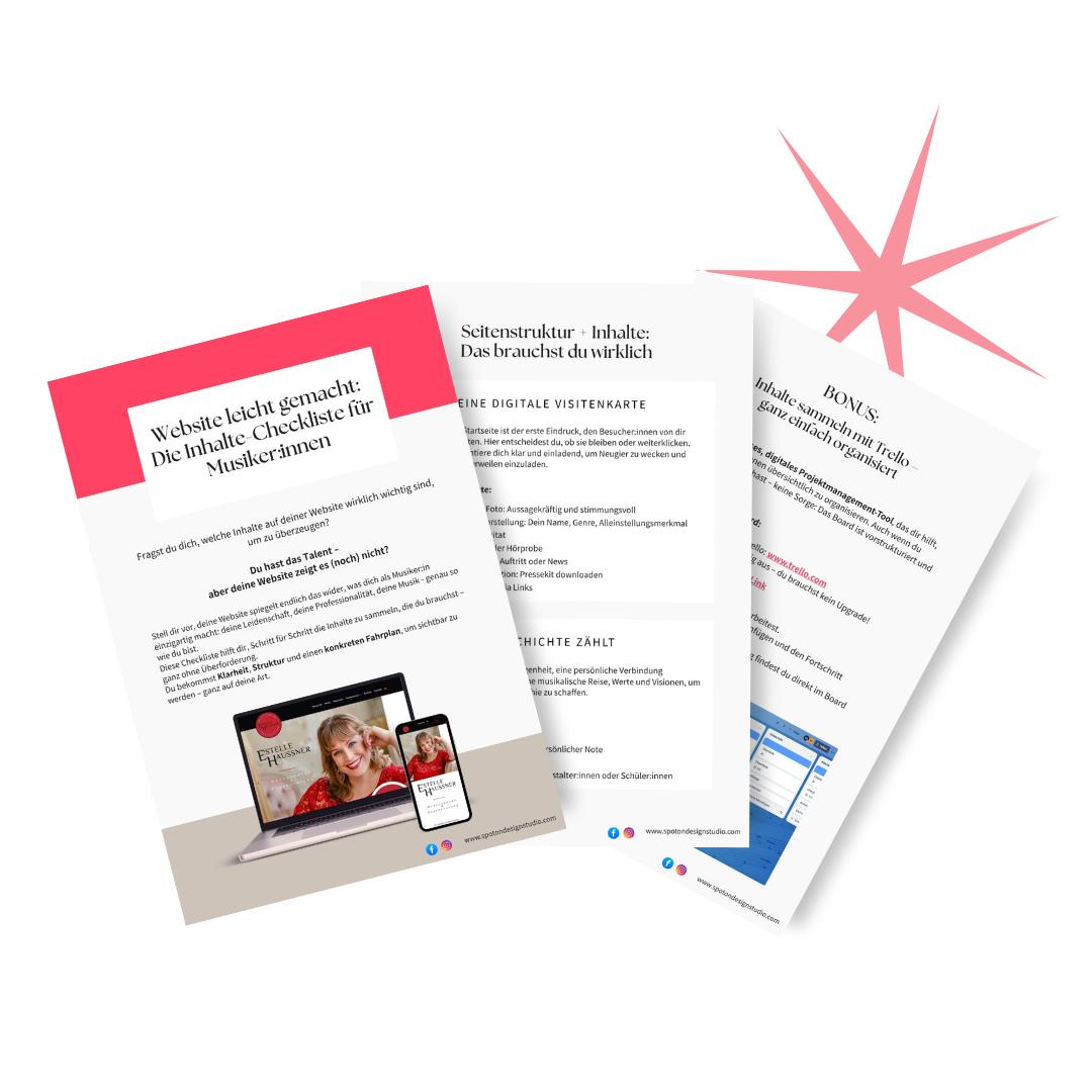 Freebie Website Checkliste Hero Foto1